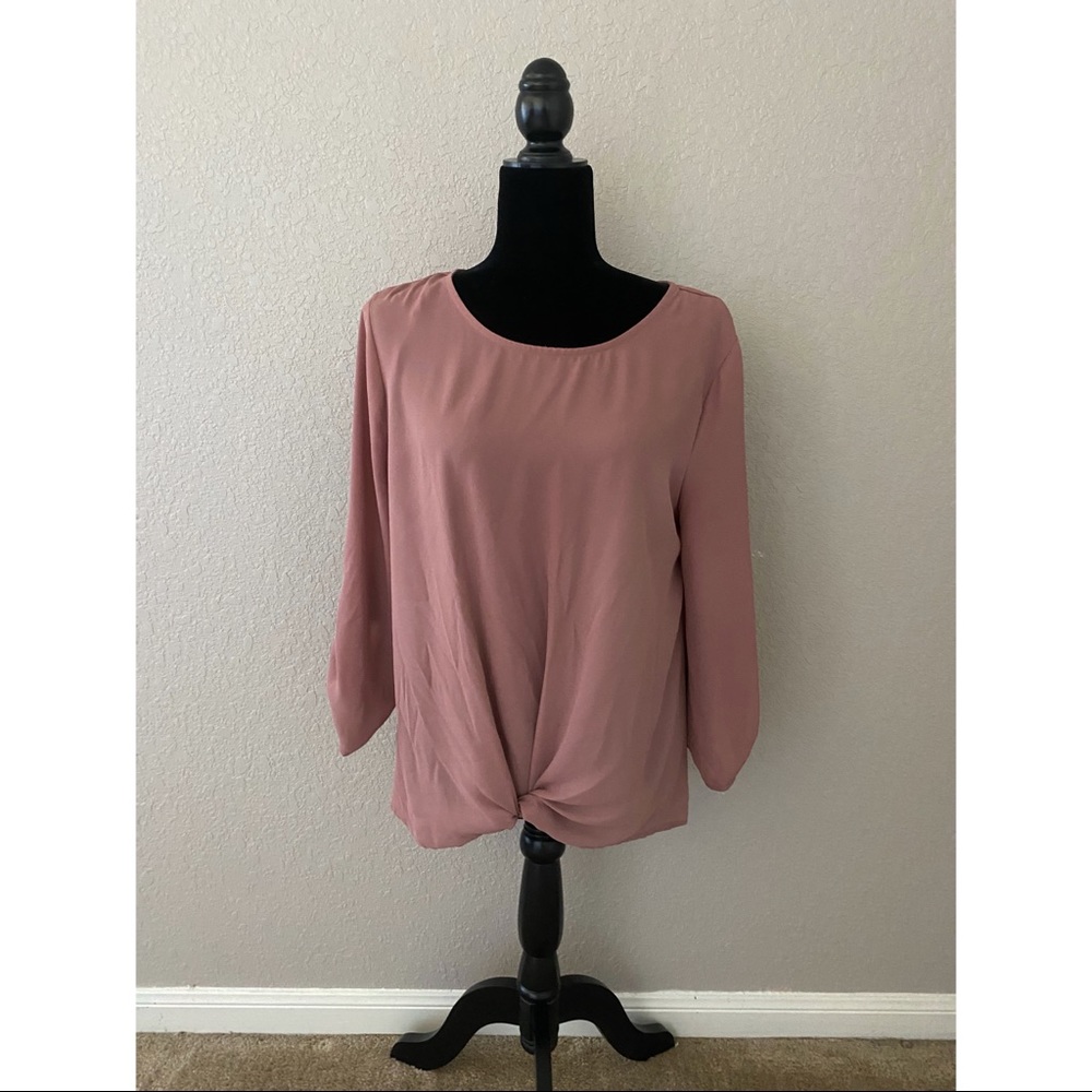 Pink Republic Twist Blouse